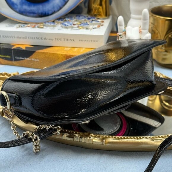 🆕 BETSEY JOHNSON 🧿 NWOT Get My Good Side Novelty Camera Crossbody Bag, Black - Picture 8 of 16